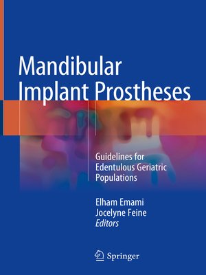 cover image of Mandibular Implant Prostheses
